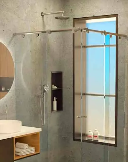 Herrajes de baño explicados: pivote, bisagra de pared y vidrio a vidrio