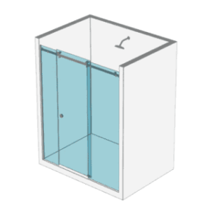 División de Baño Corrediza 6mm